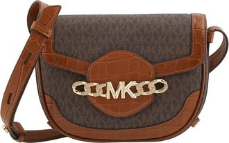 Michael Kors Ladies Hally Medium Presbyopia Envelope Bag - Chestnut