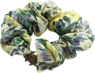 Celine Pre-owned Katoenen Haaraccessoires - Dames - Vintage Accessoires - Veelkleurig - ONE Size - Katoen - Vintage