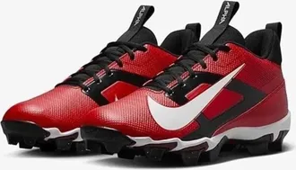Nike Alpha Menace 4 Shark FN0028-600 Mens Red White Black Football Cleats NIN882