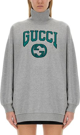 Gucci Sweatshirt mit Stickerei