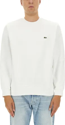 Lacoste Fleece Sweatshirt With Logo-Uomo