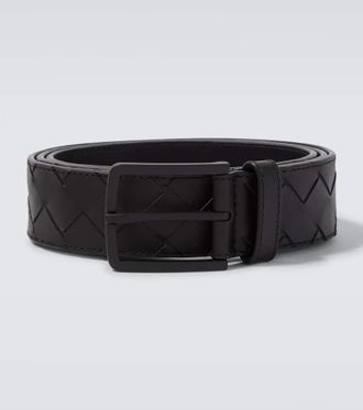 Bottega Veneta Intrecciato leather belt