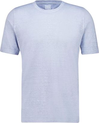 120% Lino Uomo, Top, Blu, L, new