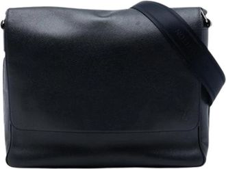 Louis Vuitton Pre-owned Roman MM - Heren - Vintage Schoudertas - Zwart - ONE Size - Leer - Vintage