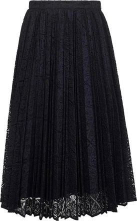 Max Mara Gonna midi Leandro plissettata - Blu