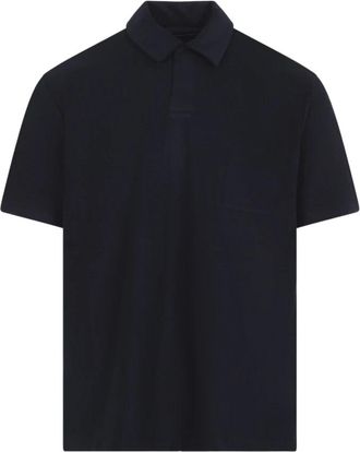 Ralph Lauren T-shirt - Heren - Polos - Blauw - S - Katoen - Tops