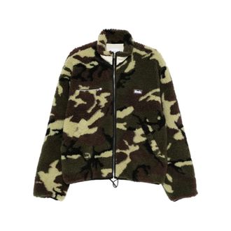 Rhude Jassen, Heren, Groen, XL, Wol, Parilla Camouflage Jas