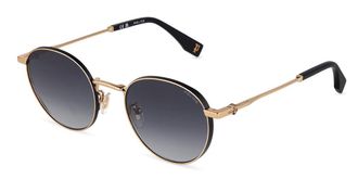 Police SPLU73 FORCE 10 0302 Mens Sunglasses Size 52