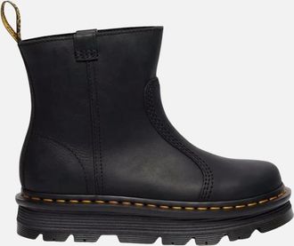 Dr. Martens Womens Dr Martens Zebzag Rigger Boot - Black - Size: 6