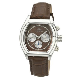 Porsamo Bleu Roman Chronograph Quartz Brown Dial Mens Watch 1293AROL