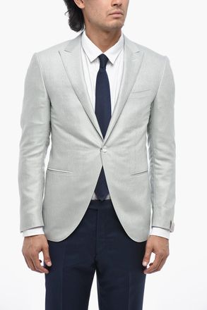 Corneliani Blazer CERIMONIA ACADEMY in Misto Lana Jacquard Corneliani