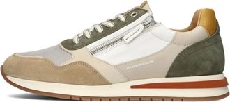 Ambitious Schoenen, Heren, Veelkleurig, 41 EU, Beige Lage Sneakers voor Heren