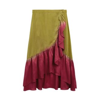 Momoni Midi Skirts, female, Multicolor, Size: S Isleta Skirt