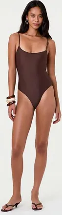 Nicholas Dione One-Piece Swimsuit in Espresso at Nordstrom, Size X-Small