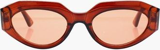 Reality Eyewear Luxe I Sunglasses in Chocolate Rose at Nordstrom