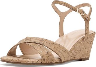 Easy Spirit Noya Womens Wedge Shoes Cork : 5.5 M (B), Leather