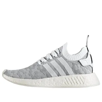 adidas (WMNS) adidas NMD_R2 Primeknit White Black Pink BY9520