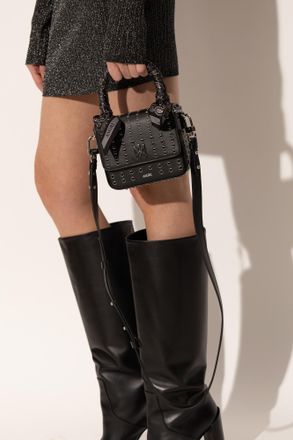 Amiri Leather Handbag, Womens, Black