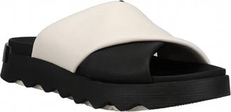 Sorel Womens Viibe Crisscross Sandals In Black