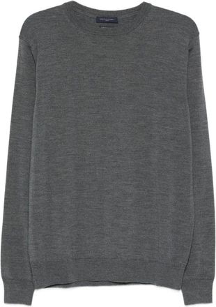 Daniele Fiesoli Heren, Truien, Grijs, Maat: 2XL Wol