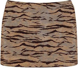 Elisabetta Franchi Mini skirt with embroidery