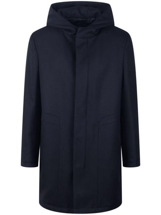 Tagliatore Clift coat - men - Wool - 46 - Blue