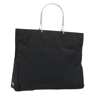 Prada Pre-owned Tote Bags, female, Black, Size: ONE SIZE Pre-owned Vintage Tote Bag