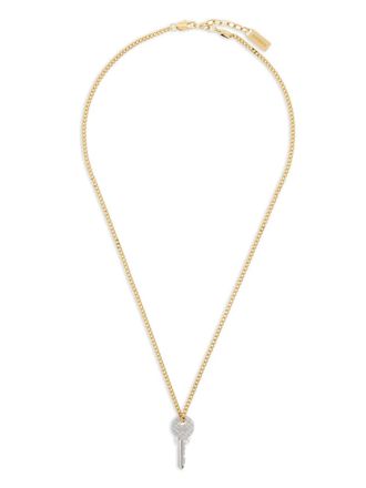 VETEMENTS key-pendant necklace - women - Brass - One Size - Gold