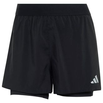adidas ADI365 Running Essentials 2In1 Shorts Laufshorts f&uuml;r Damen | schwarz