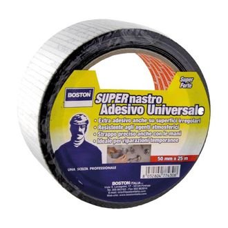 Boston Nastro Telato Universale Mm. 50 X 5 Mt - Argento