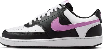 Nike Womens Court Vision Low Next Nature Shoes in Black | DH3158-013