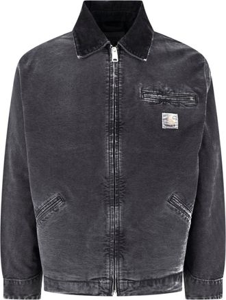 Carhartt Work in Progress Black OG Detroit Organic Cotton Jacket