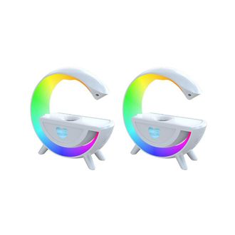 OEM Humidificador De Aire Antigravedad 2x De 350 Ml Con Altavoz Rgb De 5.0 Para El Hogar Y La Oficina