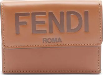 Fendi Portafoglio tri-fold anni 2010 - Marrone