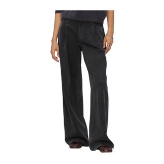 Janice Drew Jeans - Dames - Jeans - Zwart - Maat: W25 Katoen