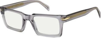 Eyewear by David Beckham Stijlvolle Herenbril Db 7126 - Heren - Brillen - Grijs - 51 MM - Accessoires