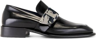 Burberry Equestrian Knight Shield Loafers, Brand Size 40 (US Size 7)