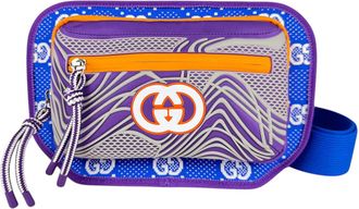 Gucci Multi-Color Nylon Rubber Fanny Pack (Pre-Owned)