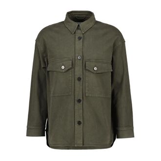 Closed Overshirt Vestibilit&agrave; Rilassata - - Jackets - Donna - Verde - M