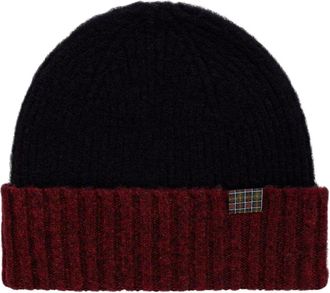 Barbour Scottish Angus Gebreide Muts - unisex - Accessoires - Veelkleurig - Maat: ONE Size Wol