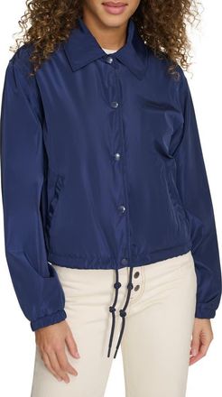 Champion Cropped Coachs Jacket in Medieval Blue at Nordstrom Rack, Size X-Small