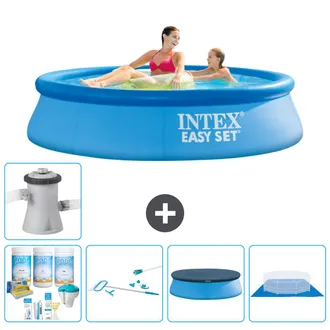 Intex Piscina Easy Set Redonda - 244x61 Cm - 7-piezas S20112