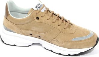 National Standard Navy Su&egrave;de Schoenen - Heren - Sneakers - Beige - 41 EU - Su&egrave;de - Schoenen