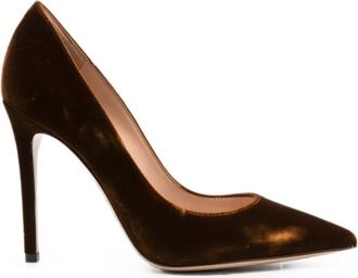 Gianvito Rossi Decollete Velvet Pump Gianvito 105