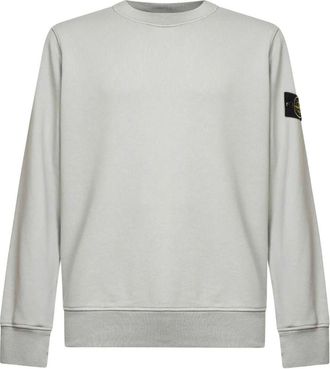 Stone Island Organic Cotton Fleece Sweatshirt