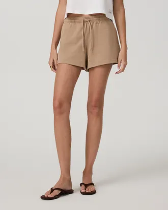 Vuori Clothing Heavyweight Cotton Easy Shorts | Goldenrod | XS, Size Extra Small