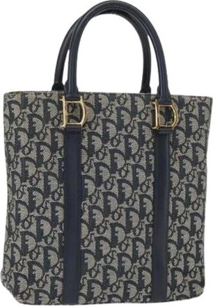 Dior Pre-owned Tote Bags, female, Blue, Size: ONE SIZE Pre-owned Vintage Tote Bag