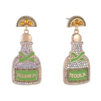 Hallmark Stone and Enamel Tequila Earrings in Green at Nordstrom