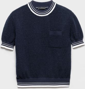 Prada Shetland wool crew-neck sweater