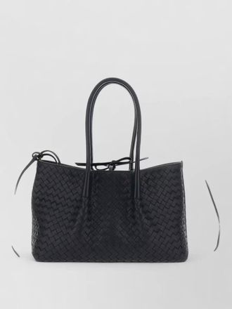 Bottega Veneta pinacoteca medium leather intreccio tote bag